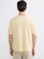 Boxy Fit Thick Fabric T-shirt - Image 4