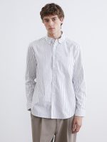 Men's Striped Oxford Shirt in a Regular Fit