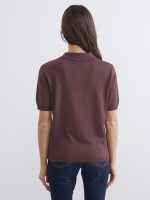 Polo Collar Women's Knitwear Sweater - Image 4