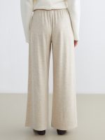 Women's Wide Leg Sweatpants with Elastic Waist - Image 4
