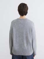 Women's Crew Neck Knit Sweater - Image 4