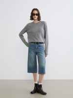 Crew Neck Women's Knitwear Sweater - Image 2