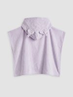 Kuromi Printed Cotton Girls' Poncho Towel - Image 3