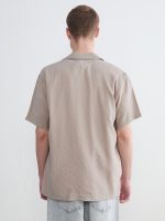 Regular Fit Textured Men's Shirt - Image 4