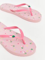 Patterned Thong Women's Sandal - Image 5