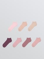 Women's Flat Ankle Socks 7-Pack