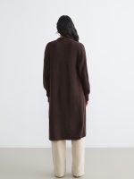 Shawl Collar Oversize Women's Knitwear Cardigan - Image 4