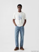 Crew Neck Jersey Men's T-Shirt - Image 2