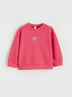 Printed Girls' Soft Touch Sweatshirt and Sweatpants - Image 4