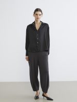 Elastic Waist Women's Trousers
