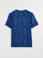 Crew Neck Real Madrid Printed Men's Sports T-Shirt - Image 7