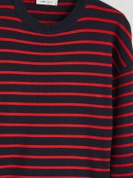 Crew Neck Striped Women's Knitwear Sweater - Image 6