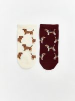 Patterned Women's Trainer Socks 5-Pack - Image 2