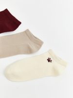 Patterned Women's Trainer Socks 5-Pack - Image 3