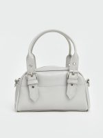 Faux Leather Women's Shoulder Bag - Image 2