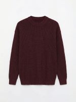 Crew Neck Oversize Women's Knitwear Sweater - Image 5