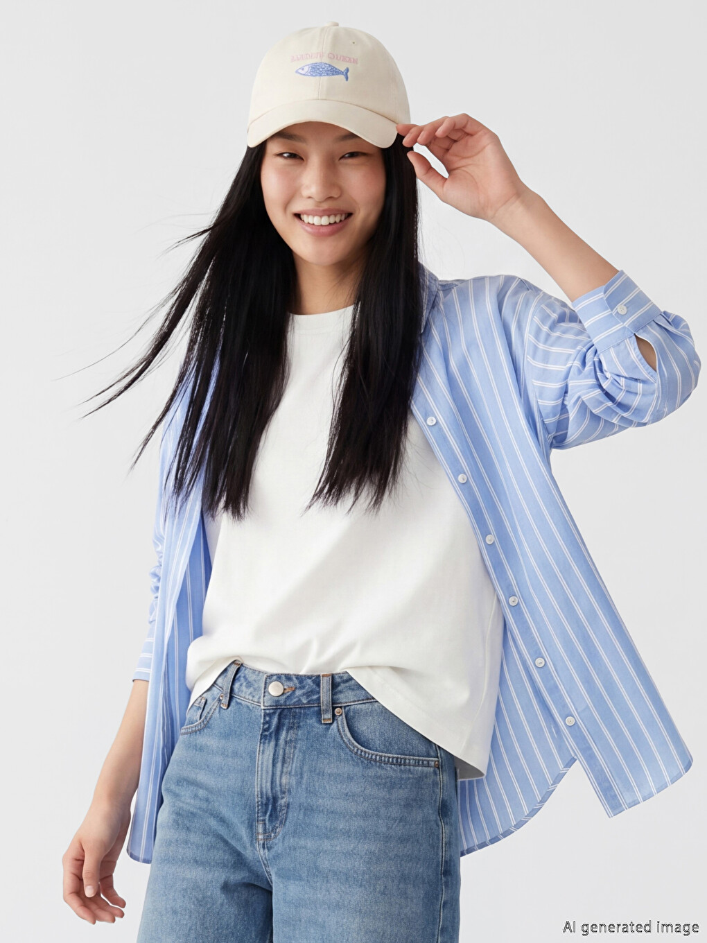 Embroidered Women's Baseball Cap