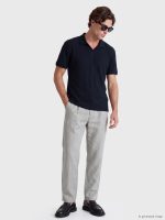 Polo Collar Striped Men's T-Shirt