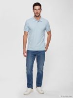 Polo Collar Pique Men's T-Shirt - Image 2