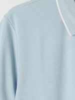Polo Collar Pique Men's T-Shirt - Image 7