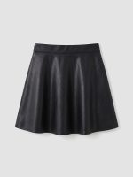 Leather-look skirt for girls - Image 2
