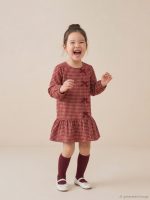 Girls' Dress with Bow Detail