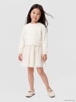 Hello Kitty Lace-Trimmed Dress for Girls