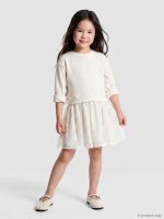 Hello Kitty Lace-Trimmed Dress for Girls - Image 2