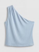 One Shoulder Ruched Blouse - Image 5