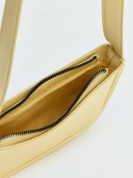 Accessorized Faux Leather Women's Shoulder Bag - Image 4