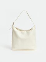 Woven Patterned Women's Shoulder Bag - Image 2