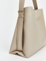 Faux Leather Women's Shoulder Bag - Image 4