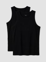 U Neck Men's Vest 2 Pack