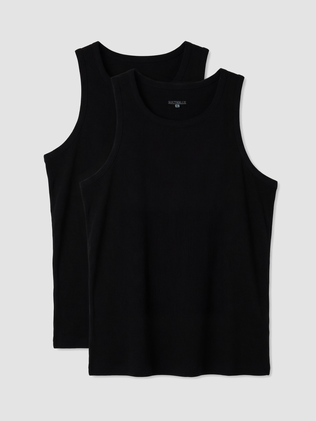U Neck Men's Vest 2 Pack