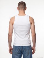 Crew Neck Los Angeles Printed Men's Sleeveless T-Shirt - Image 4