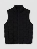 Regular Fit Mock Neck Men's Puffer Gilet - Image 6