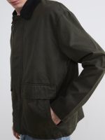 Loose Fit Shirt Collar Men's Jacket - Image 3