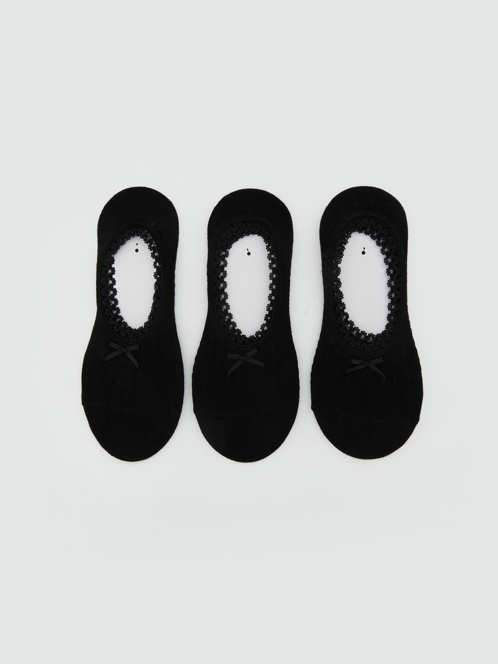 Women's Invisible Socks 3-pack