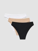 Plain Brazilian Knickers 3-pack