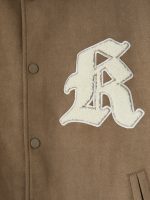 Shirt Collar Suede Men's Coat - Image 8