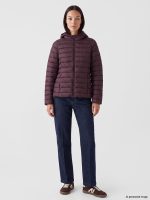 Hooded Women's Puffer Coat - Image 2