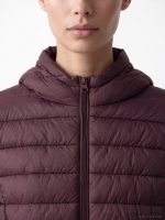 Hooded Women's Puffer Coat - Image 3