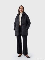 Hooded Quilted Women's Puffer Coat - Image 2