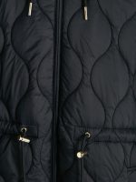 Hooded Quilted Women's Puffer Coat - Image 6