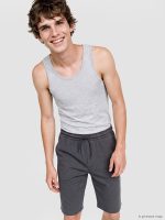 U Neck Jersey Men's Vest 3-packs - Image 2
