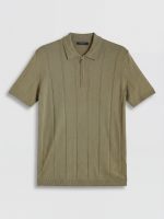 Men's Polo Collar Knitted T-Shirt - Image 5