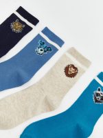 Patterned Boys' Ankle Socks 7 Pack - Image 2