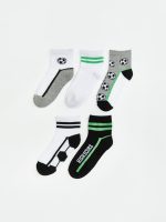 Patterned Boys' Ankle Socks 5 Pack