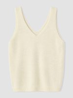 V Neck Women's Knitwear Tank Top - Image 5