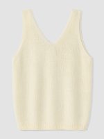 V Neck Women's Knitwear Tank Top - Image 7